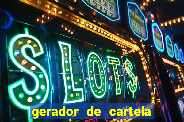 gerador de cartela bingo 1 a 75